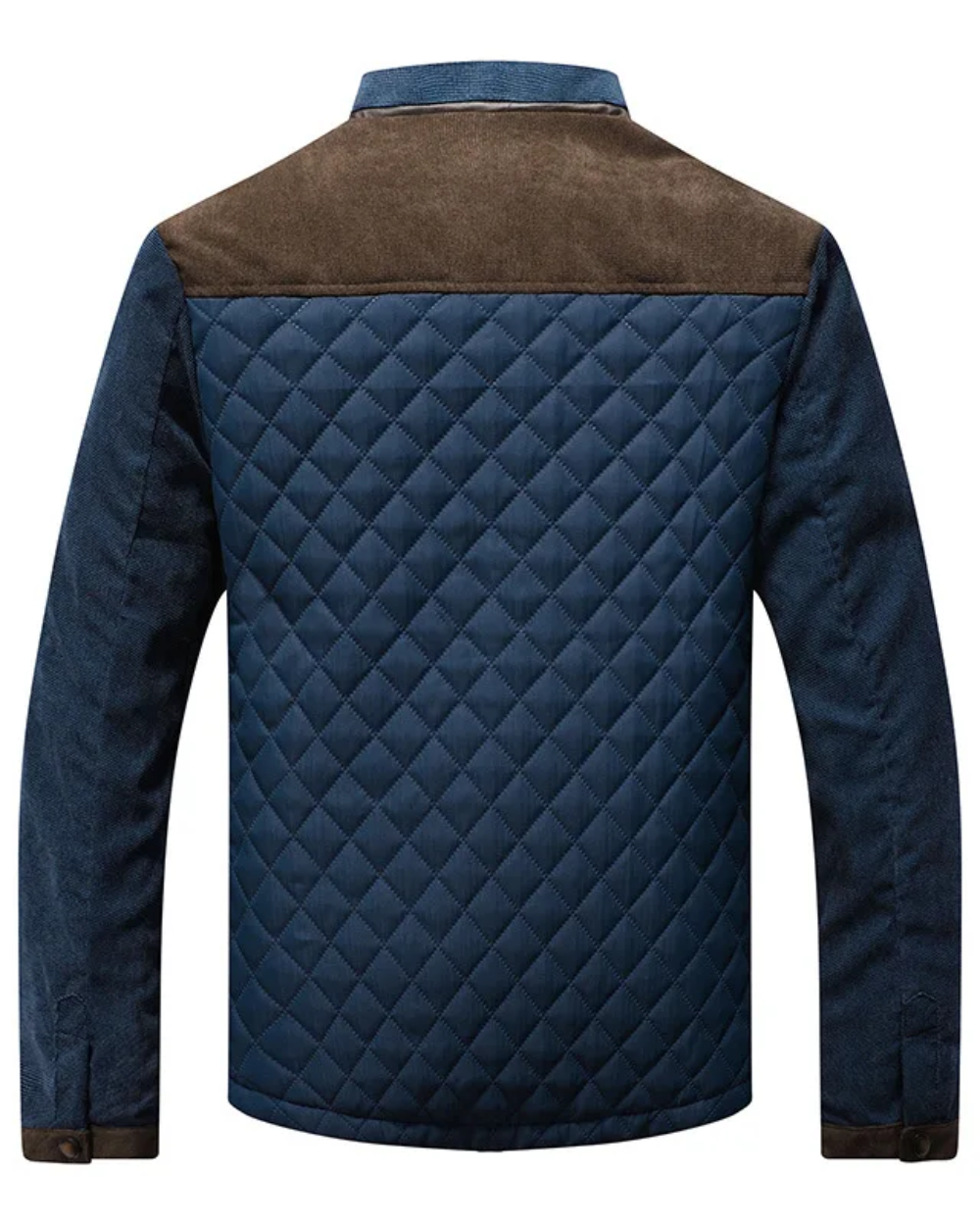 Lombardi™ – Veste matelassée à empiècements en daim
