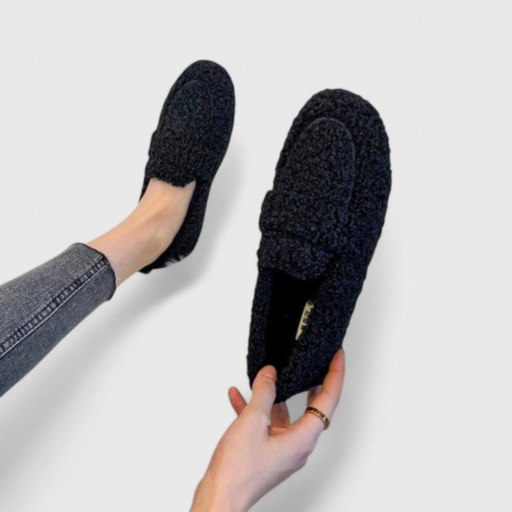 Noélia™ - Mocassins chaud en sherpa