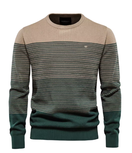 Mathis™ - Pull à col rond en coton