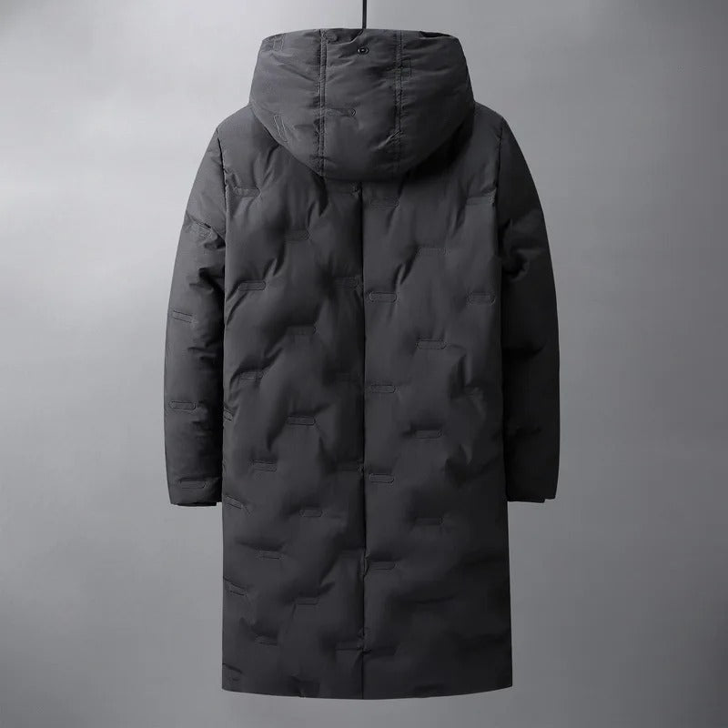 Sahara™ - Parka longue d'hiver matelassée à capuche