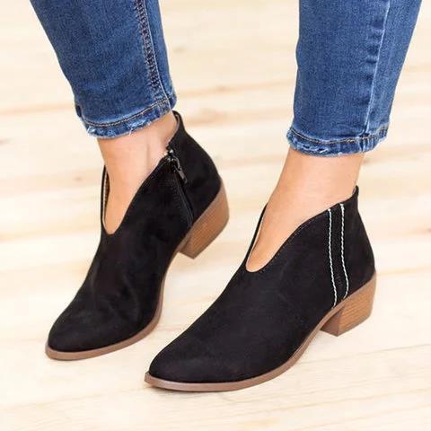Julianne™ - Bottines à talons en daim pour femme