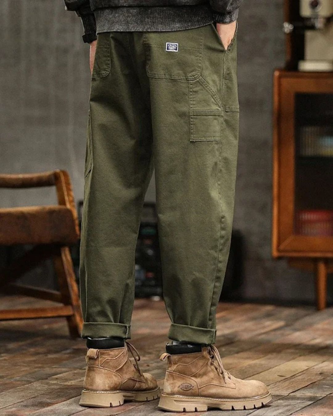 Rossi™ - Pantalon cargo classique en coton