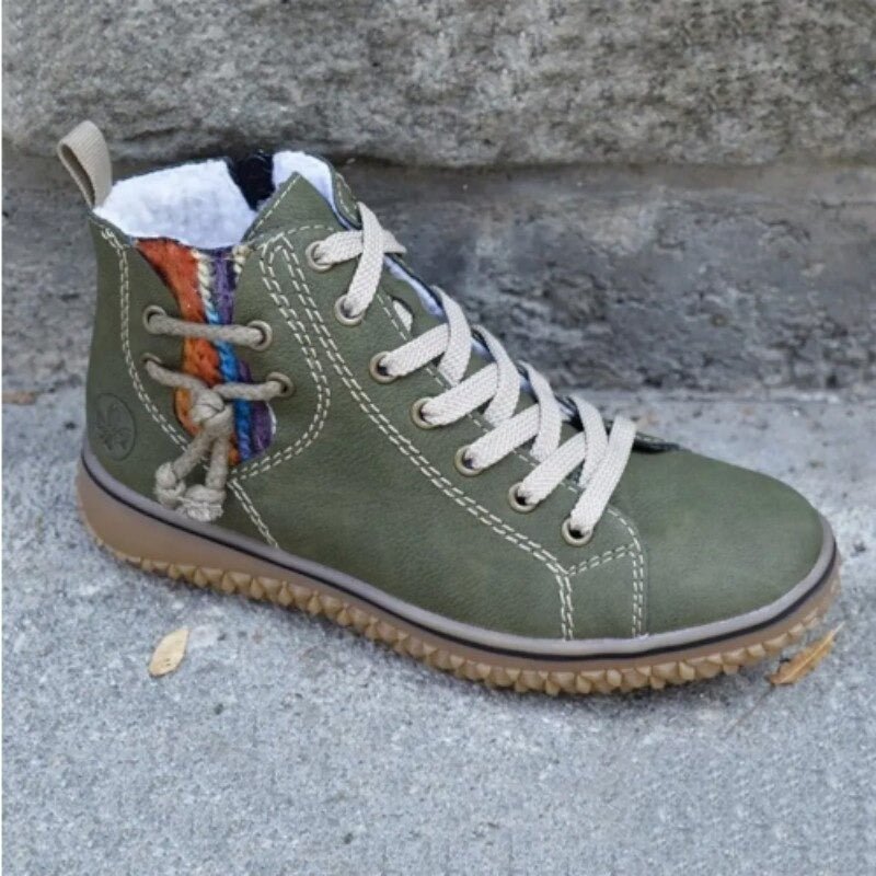 Montina™ - Chaussures montantes en cuir doublées